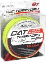 Mikado Pletená Šňůra Cat Territory Octa Braid Fluo 300 m (2)