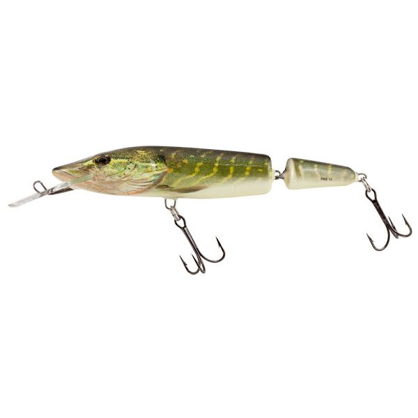 Salmo Wobler Pike Jointed Deep Runner Real Pike 13 cm 24 g