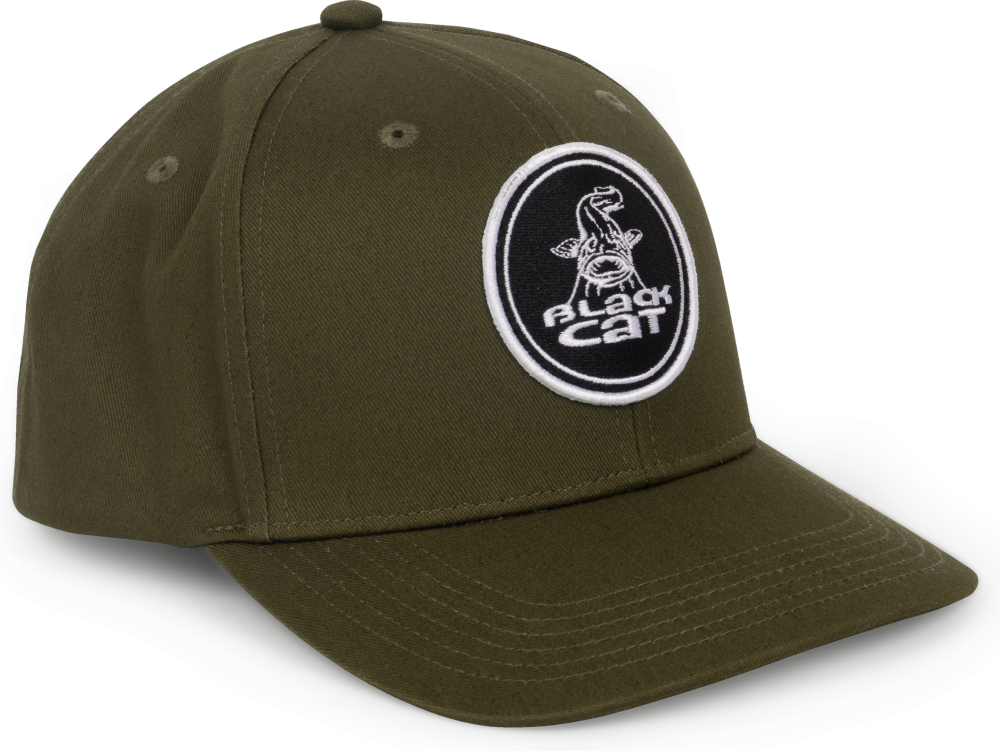 Levně Black cat kšiltovka green flat peak cap