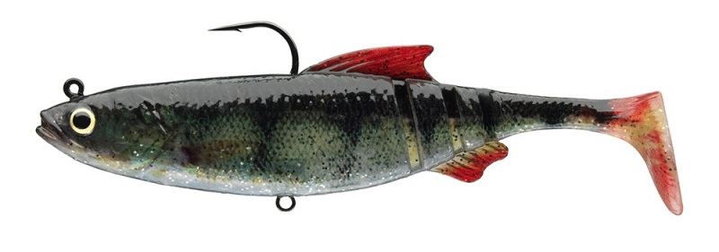 Levně Daiwa gumová nástraha prorex lazy roach natural perch rd - 12 cm 29 g
