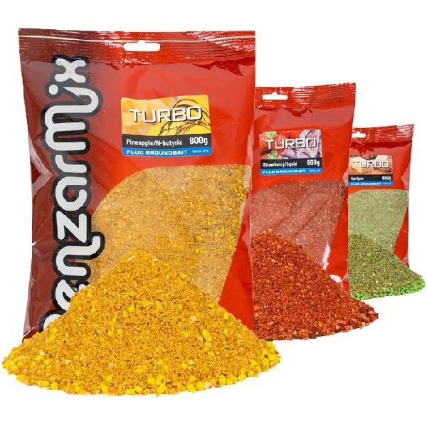 Benzar Mix Krmítková Směs Groundbait Turbo Fluo 800 g