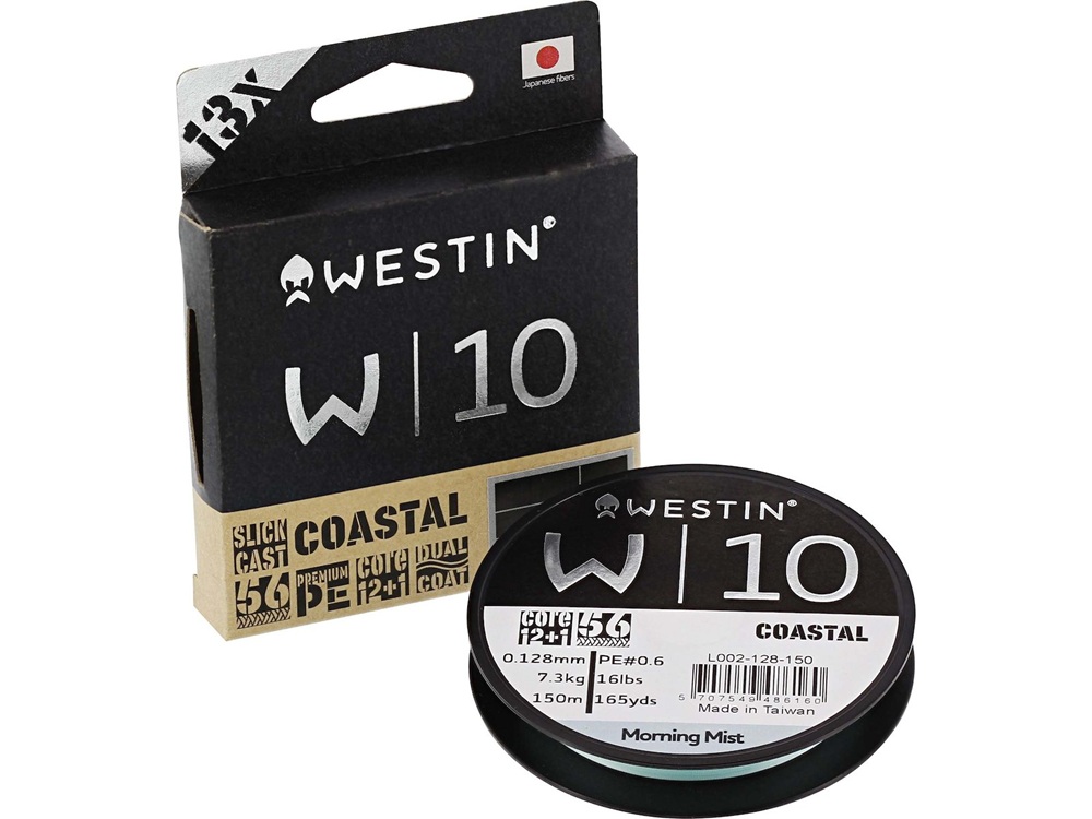 Levně Westin splétaná šňůra w10 13 braid coastal morning mist 150 m - 0,165 mm 10,8 kg