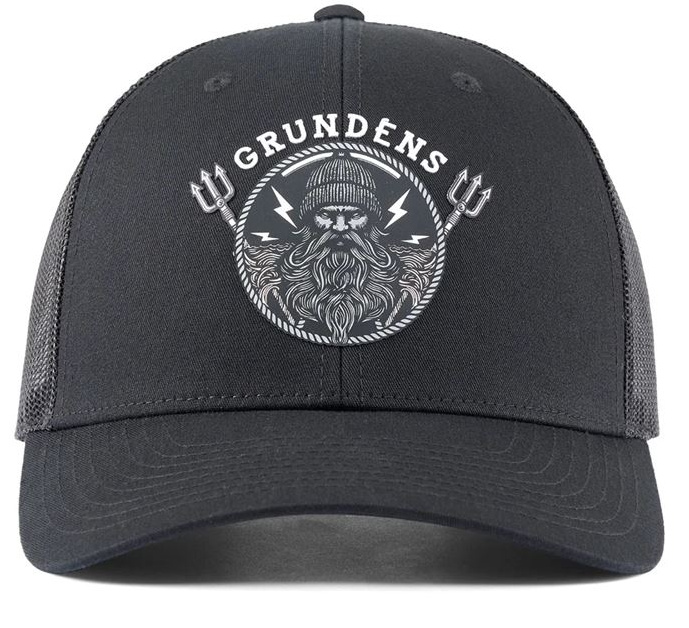 Grundéns kšiltovka sentinel of the seas trucker black