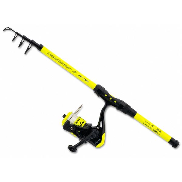Saenger Prut Newcomer 3 Tele 1,95 m 10-30 g + Naviják FD 25