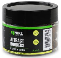 Nikl Attract Hookers Rychle Rozpustné Dumbells Scopex & Squid - 150 g 14 mm