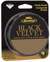Berkley Splétaná šňůra Black Velvet-Průměr 0,08 mm / Nosnost 10,1 kg / Návin 1 m
