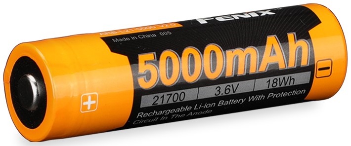 Levně Fenix dobíjecí baterie 21700 5000 mah li-ion