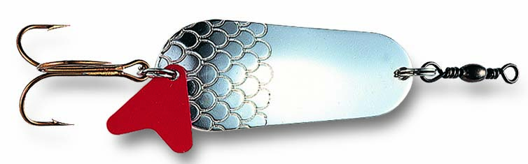 Dam třpytka standard spoon sinking silver - 4,5 cm 16 g