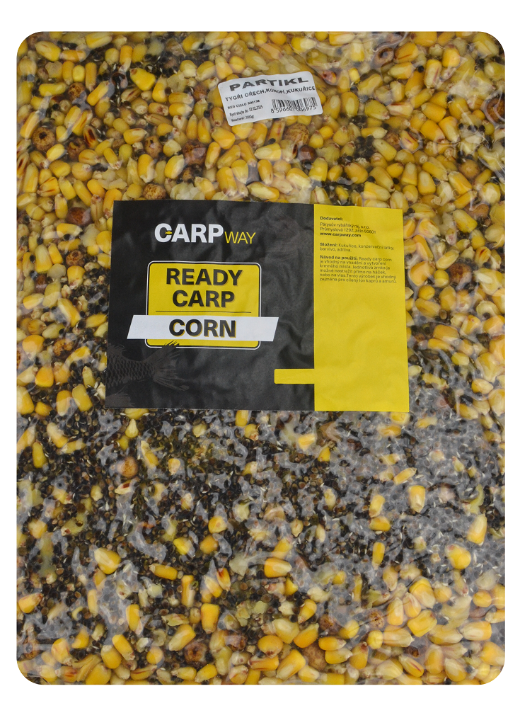 Carpway partikl ready capr tygří ořech, konopí a kukuřice 3 kg