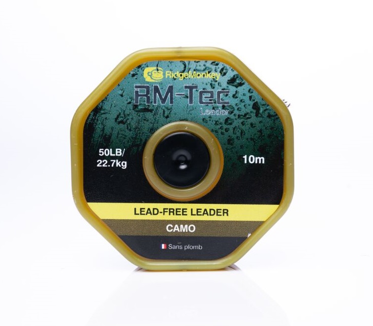 Ridgemonkey bezolověná šňůrka tec lead free leader nosnost 50 lb