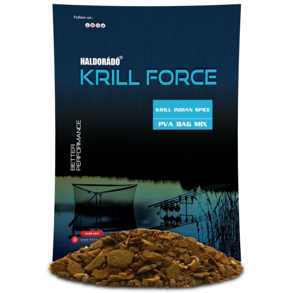 Haldorádó Vnadící Směs Krill Force PVA Bag Mix 600 g
