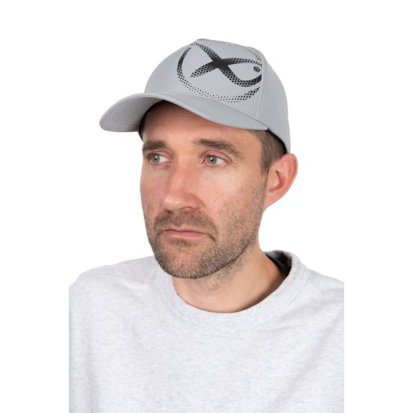 Matrix Kšiltovka Large Print Cap Light Grey