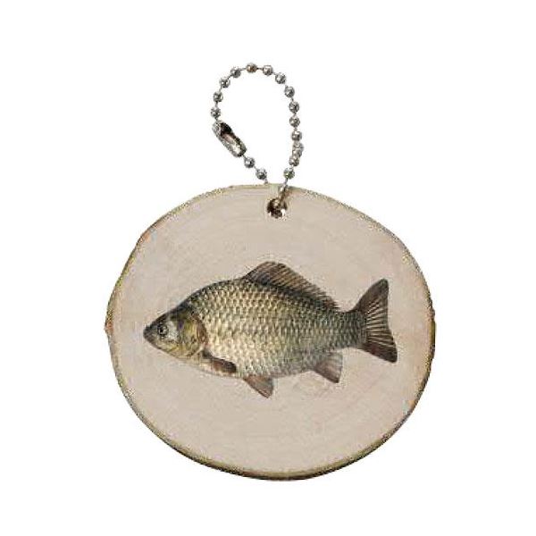 BG Dřevěná Klíčenka Pro Rybáře