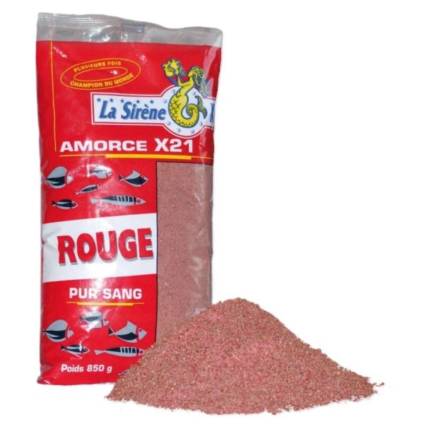 La Sirene Vnadící Směs X21 Rouge Groundbait 850 g