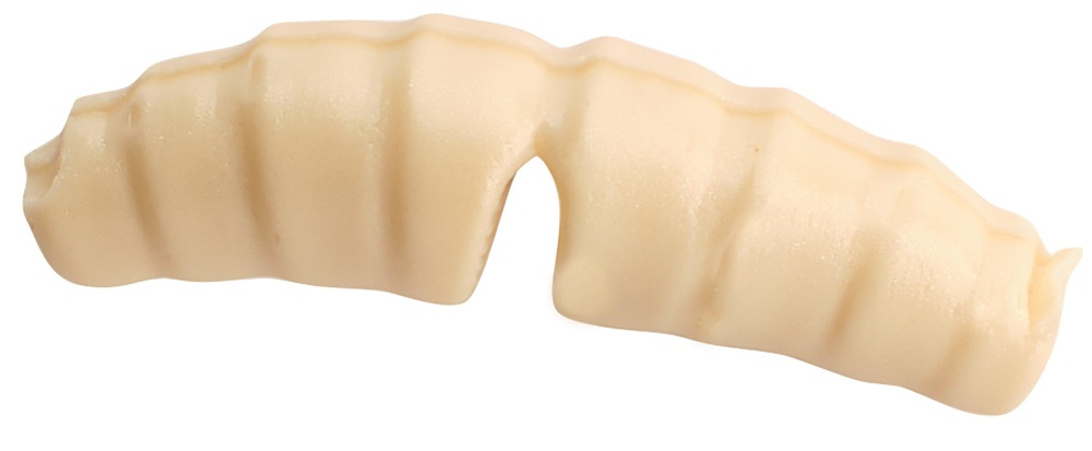 Levně Berkley gumová nástraha powerbait action waxies sinking 2 cm 14 ks - natural white
