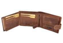 Mercucio Peněženka Světlehnědá Vzor 51 Pstruh (3)