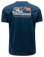 Grundéns Tričko Commercial Boat SS Tech Tee Blue Abbys - XL