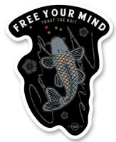 4ANGLERSDESIGN Samolepka 91 Free Your Mind 4ANGLERSDESIGN Samolepka 91 Free Your Mind