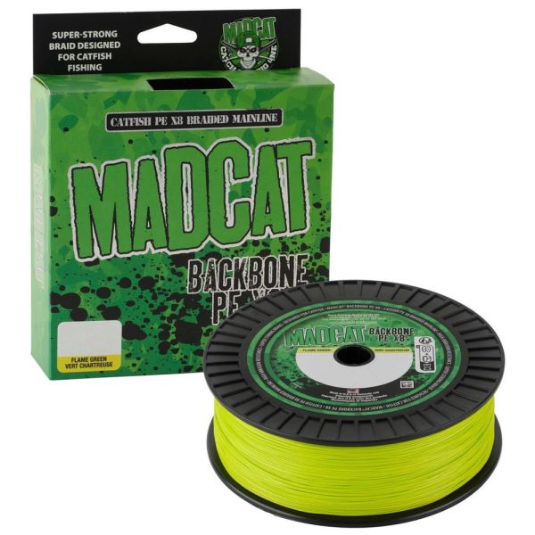 Madcat Splétaná Sumcová Šňůra Backbone PE X8 300 m - 0,55 mm 72,7 kg