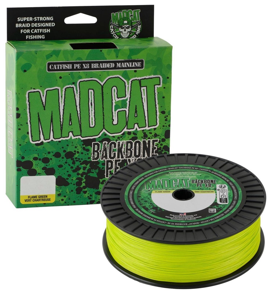 Levně Madcat splétaná sumcová šňůra backbone pe x8 300 m - 0,45 mm 47,7 kg