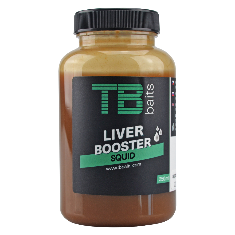 Levně Tb baits liver booster squid-250 ml