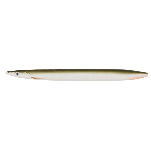 Savage Gear Pilker Line Thru Sandeel Matt White Tobis 11 cm - 15 g