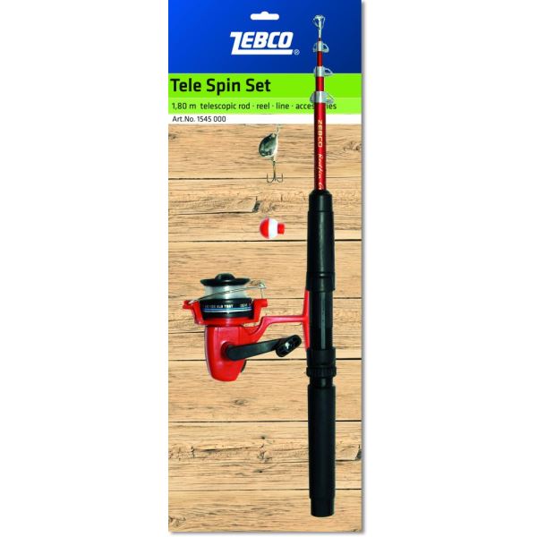 Zebco Prut Tele Spin Outfit 1,8 m