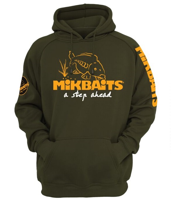 Mikbaits mikina fans team zelená -velikost m