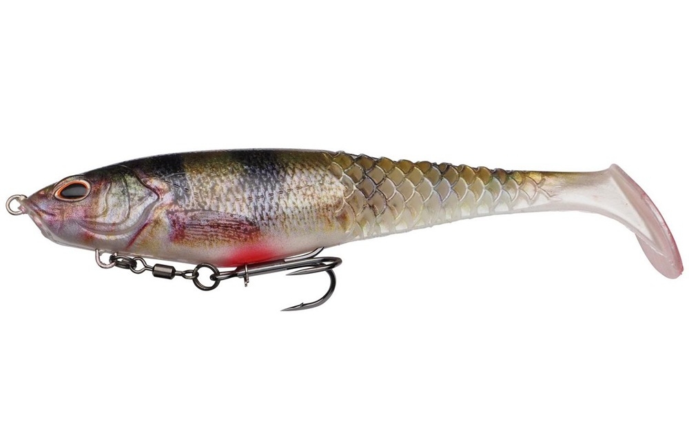 Levně Berkley gumová nástraha powerbait cullshad shallow sinking perch - 15 cm 34 g