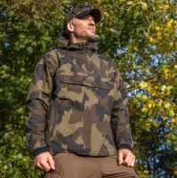 Avid Carp Bunda Ripstop Camo Pullover Jacket + Kalhoty Ripstop Camo Trousers (13)