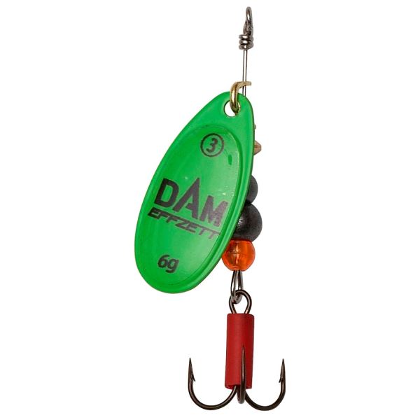 Dam Třpytka Effzett Fluo Spinner Green