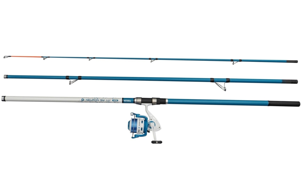 Mitchell prut neuron sw ii surf combo 4,2 m 100-200 g + naviják 8000