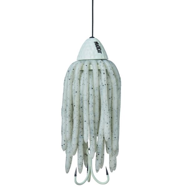 Madcat Chobotnička Worm Teaser Sinking 1,0 mm 220 lb 35 cm Glow In The Dark