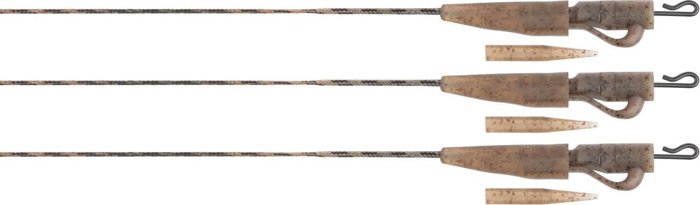 Levně Fox montáž edges camo submerge lead clip leaders 75 cm 3 ks - 30 lb