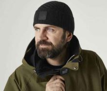 Geoff Anderson Čepice WizWool Ulf Beanie Černá (2)