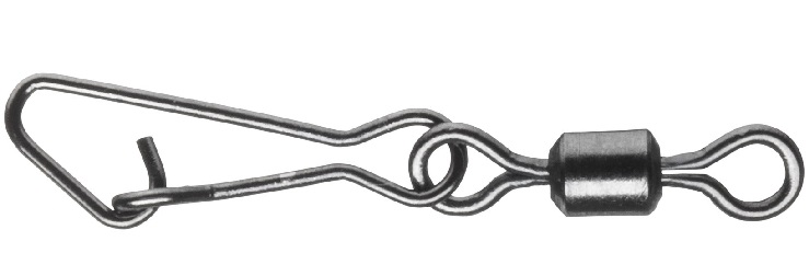Daiwa obratlík s karabinkou easy snap swivel 10 ks-velikost 2 / nosnost 22 kg