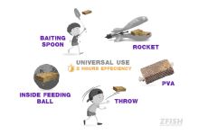 Zfish Zakrmovací Brikety Carp & Feeder Briquettes 220 g (3)