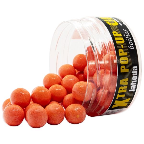 Carp Inferno Pop Up Boilies Xtra 150 ml 16 mm Jahoda