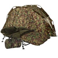 Giants Fishing Camo combo set bivak + lehátko + spacák