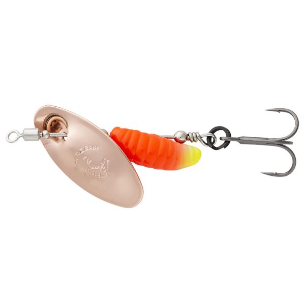 Savage Gear Třpytka Grub Spinners Copper Red Yellow