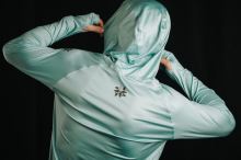 Giants Fishing Funkční Tričko S Dlouhým Rukávem UV50+ Hoodie Blue (5)