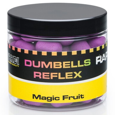 Mivardi plovoucí boilies rapid dumbells reflex 70 g 18 mm - magic fruit