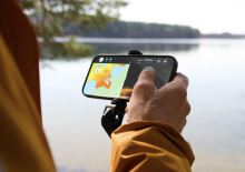 Deeper Držák Telefonu a Dálkového Ovladače Pro Zavážecí Loďky (4)