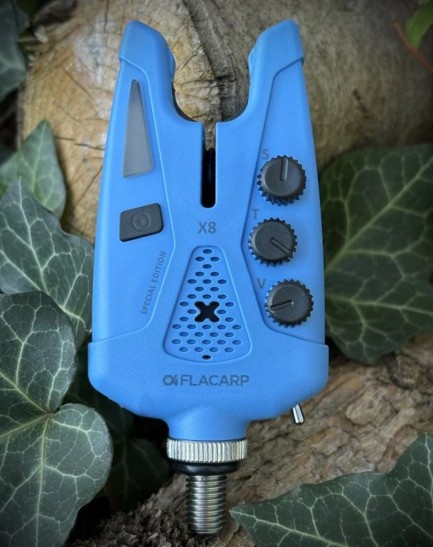 Flacarp signalizátor záběru x8 speciální edice podzim 2025 - modrá