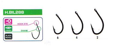 Levně Hayabusa háčky hooks model h.bil 288-velikost 6