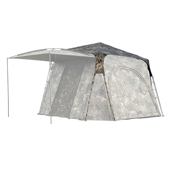 Nash přídavná střecha bank life gazebo camo pro skull cap