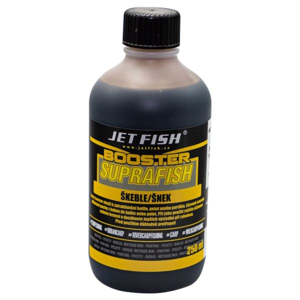 Jet Fish Booster Supra Fish Škeble Šnek 250 ml