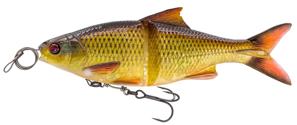 Savage gear gumová nástraha 3d line thru glide roach slow sinking clear rudd - 17 cm 78 g