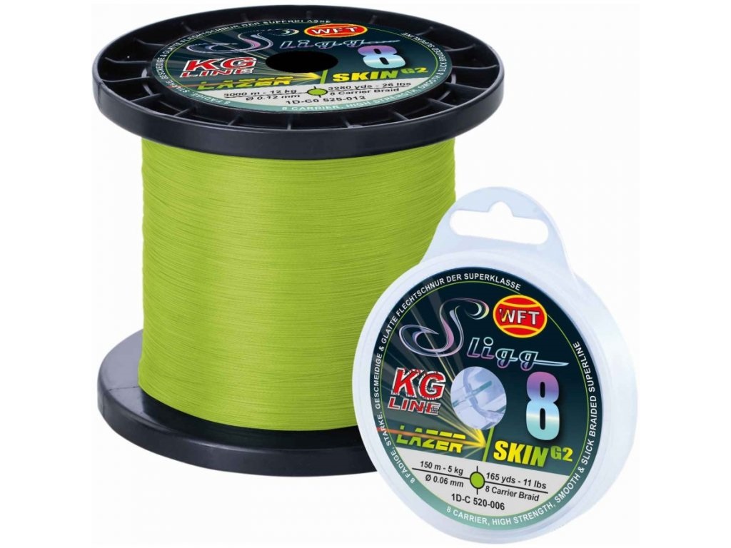 Wft splétaná šňůra sligg 8 150 m - 0,04 mm 3,5 kg