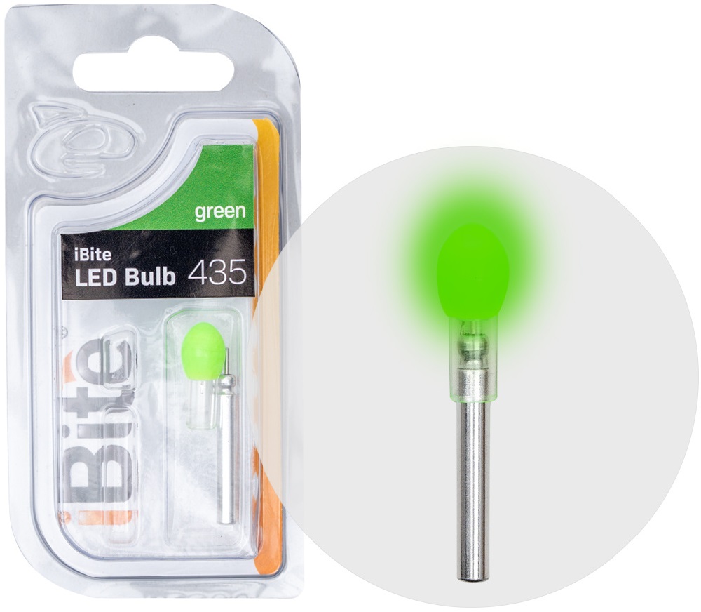 Levně Ibite světlo bulb led + 435 baterie - zelená